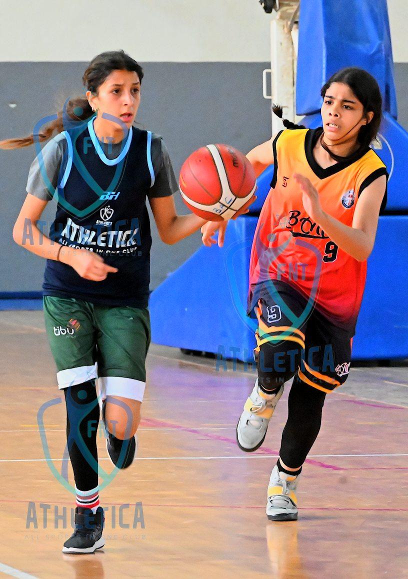 Match basketball filles